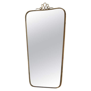 Espejo de Pared Rectangular Moderno de Latón con Borde Enmarcado, Decoración para Hogar, Hoteles y Baños - Product Image 2