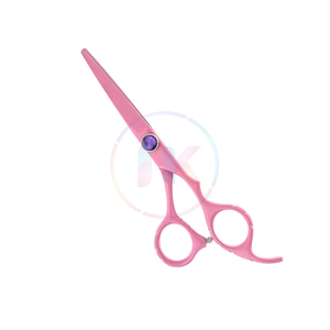 Customized Color Paper Coated <b>Left</b> <b>Handed</b> <b>Scissor</b> For Personal Care Barbershop & Salon Use Custom Branding Barber <b>Scissors</b> - Product Image 1