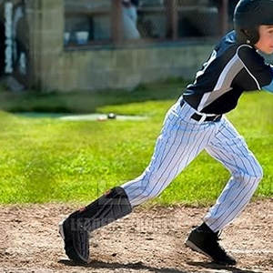 Protège-tibias et genouillères de baseball en EVA, protection professionnelle légère, personnalisables avec logo pour l'entraînement sportif - Product Image 6