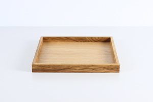 Bandeja de Servir de Madera con Borde Ancho y Elevado, Plato Minimalista para Presentación de Alimentos, Organizador para Mesa de Comedor, Café, Té y Desayuno - Product Image 6