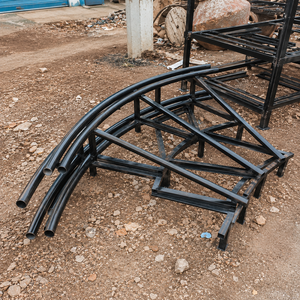 Carro de Transporte Industrial de Acero Reforzado con Plataforma Giratoria y Ruedas para Transporte de Maquinaria en Fábricas - Product Image 6