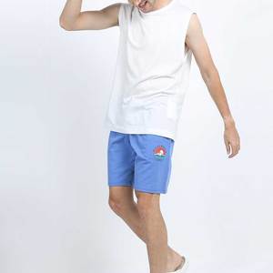 Pantalones Cortos Elásticos de Cintura Alta para Hombre, Estilo Urbano, Tela Oxford de 240g, Tejido 100% Algodón, Transpirable, Resistente al Viento, Ecológico, de Secado Rápido - Product Image 2