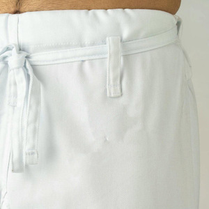 Pantalon de BJJ blanc 100% coton, coupe classique, unisexe, adulte, vêtements d'entraînement d'arts martiaux - Product Image 4