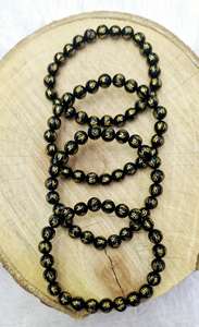 Bracelet en onyx noir écologique, bijoux en cristal pour la guérison énergétique, la protection spirituelle et le bien-être au meilleur prix - Product Image 4