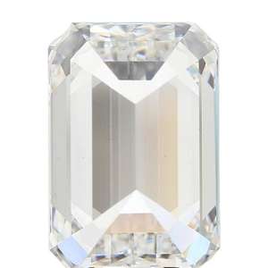 Diamant CVD de laboratoire de luxe, clarté VVS, taille émeraude, coupe EX-VG, couleur D, 10,30 carats, certifié IGI, pour la fabrication de bijoux (bague et boucles d'oreilles) - Product Image 2