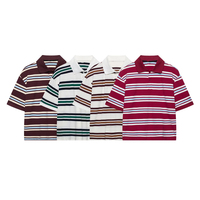 Kaos Polo Katun Ukuran Dewasa Musim Panas Custom, MOQ Rendah Grosir, Gaya Kasual Kualitas Premium, Bahan Lembut, Pakaian Golf