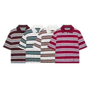 เสื้อโปโลผ้าฝ้ายสั่งทำไซส์ผู้ใหญ่สำหรับฤดูร้อน สั่งผลิตได้จำนวนน้อย ขายส่ง สไตล์ลำลอง คุณภาพพรีเมียม เนื้อผ้านุ่ม ชุดกอล์ฟ - Product Image 1