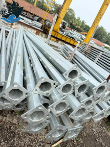 Venta Directa de Fábrica, Poste de Luz Galvanizado de Alta Calidad de 9 Metros, Personalizado, Octagonal, Ecológico, Resistente al Viento de 180 km/h - Product Image 5