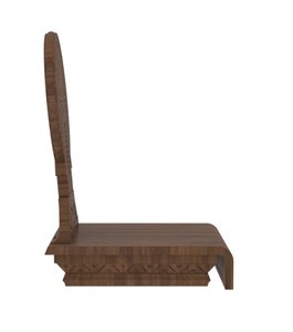 Traditional Solid Teak Wood Farmhouse Apartment 7-Piece <b>Dining</b> <b>Room</b> Set with Antique Style Durable Furniture for Home <b>Dining</b> - Product Image 3