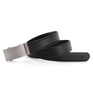 <b>Top</b> Cow Hide Vintage Eco-Friendly Men's Fashion Automatic Ratchet Belt with Copper Buckle - Product Image 5