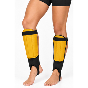 Protège-tibias de football de qualité supérieure pour adultes, logo personnalisé, imperméables, pour entraînement de football - Product Image 2