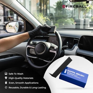 Cepillo Fireball Nappa, cepillo de cerdas suaves para una limpieza segura del cuero y el interior. Las cerdas ultra suaves proporcionan una limpieza sin rayones. - Product Image 6