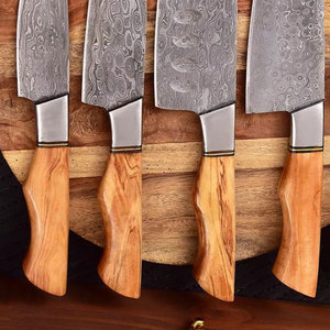 Ensemble de couteaux de cuisine en acier Damas de haute qualité, collection de couteaux de cuisine multi-pièces pour les chefs professionnels, les cuisiniers à domicile et les restaurants - Product Image 5