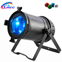 Projecteur PAR motorisé professionnel 200W RGBW RGBA COB LED avec zoom pour scène, théâtre, studio TV