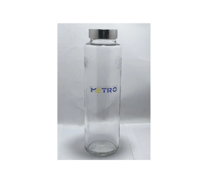 Bouteille d'eau en verre à pois de 750 ml, qualité alimentaire, pour emballage de boissons (eau, jus), réutilisable, durable, vente en gros - Product Image 4