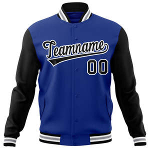 Chaquetas Varsity Personalizadas al por Mayor para Equipos de Béisbol de Secundaria, Chaquetas Letterman Reversibles de Lona para Hombre, de Secado Rápido y Cuello Alto - Product Image 2
