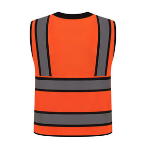 Nouveau gilet de sécurité tendance pour hommes, vêtements de travail en plein air, gilets de sécurité pour la construction avec poches, prix de gros, gilet de protection - Product Image 2