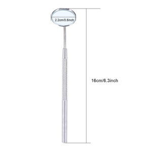 Private Sialkot Eyelash Extension <b>Mirror</b> Detachable Angled Lash Inspection <b>Mirror</b> Aesthetic Lash Salon Tools Manufacturer - Product Image 4