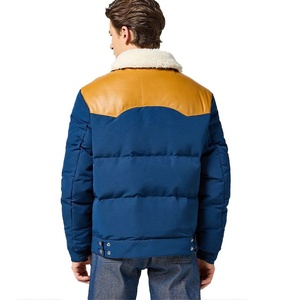 Men's Puffer <b>Waterproof</b> Jacket Quilted Designer Winter Bubble <b>Padded</b> <b>Coat</b> Down Black Nylon Outdoor Custom Puffer Jacket Men - Product Image 5