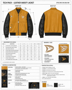 Blouson Bomber en Cuir PU pour Homme avec Motifs Patchwork, Col Rabattu, Fermeture Éclair, Style Décontracté pour l'Automne - Product Image 5