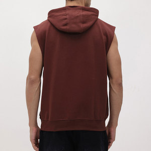Men <b>Workout</b> Hooded Tank Tops Sports Bodybuilding Stringer Muscle Cut Off T Shirt Men's Sleeveless Gym <b>Hoodies</b> - Product Image 2