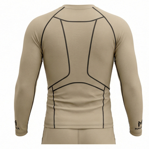 Ensemble de vêtements de sport tactiques pour hommes, coupe ajustée, compression, course à pied, entraînement, Maluza Compression Tracksuit - Product Image 2
