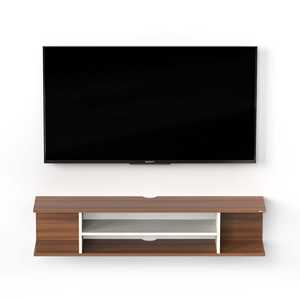 Mueble de TV Moderno Sanque, Serie Premyrr, Nogal, Mueble de TV Grande de Nogal con Diseño Moderno - Product Image 3