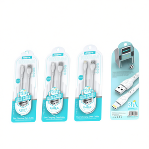 Ansty Z-032-I Cavo USB Bianco da 1 Metro per Ricarica Rapida e Trasferimento Dati Light-ning - Product Image 1