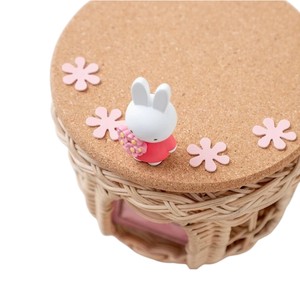 Cute Rattan Fairy House Storage <b>Basket</b> Handwoven Wicker Miniature Toy Home Nursery Kids Room Desktop Decor <b>Gift</b> Bin - Product Image 5