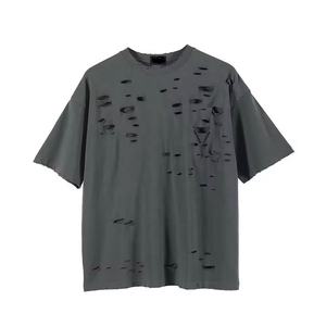 เสื้อยืดผ้าฝ้ายลายกราฟิกใส่ได้ทั้งชายและหญิงเสื้อผ้าตัวใหญ่ทรงหลวมไซส์ใหญ่พิเศษ XXXXL สำหรับผู้ชาย100% ตามสั่ง - Product Image 1