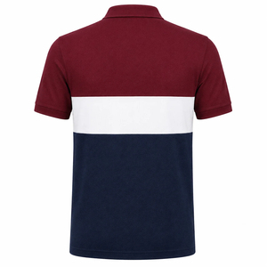 Chemise de golf pour homme, vêtements de sport personnalisés, vente en gros, jersey en polyester/coton, tricot respirant, extensible, séchage rapide, chemise d'équipe de club de golf - Product Image 4