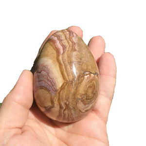 Yoni-imagen de huevo de jaspe, piedra natural en forma de huevo, piedra de Jade, protección de energía semipreciosa, ejercicio Vaginal - Product Image 6