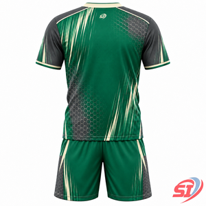 Kit complet de football pour jeunes, maillot et short Hex Monsoon, fabricant de vêtements d'équipe de football personnalisés - Product Image 2
