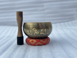 Fabricant de bols chantants en laiton antique de haute qualité, bols sonores personnalisés pour la méditation, la guérison et la thérapie mentale - Product Image 1