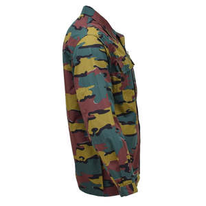 Camiseta de manga larga del uniforme de Bélgica, estampado de 4 colores, poliéster transpirable, uniforme para exteriores, talla adulto - Product Image 2