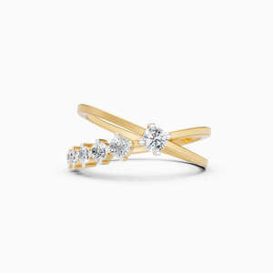 Bague de fiançailles ovale en diamant de laboratoire 3,33 carats, or massif 14 carats, halo caché, certifiée IGI, couleur F, cadeau d'anniversaire - Product Image 1