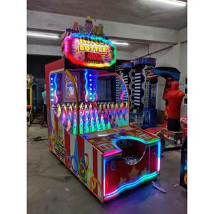 <b>Ring</b> Toss Arcade Machine Coin Operated <b>Ring</b> Bottle 220V 400W Wooden Metal Automatic <b>Ring</b> Recovery Platform Carnival Lottery Game - Product Image 5