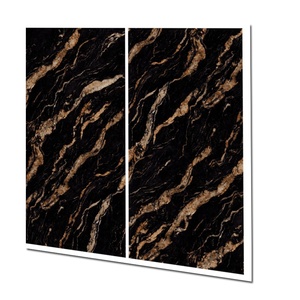 Azulejos de porcelana de piedra negra modernos de 1600x3200mm del proveedor indio, azulejo de acentos con función de ladrillo refractario, precio barato líder - Product Image 6