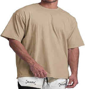 O-cuello 100% algodón al por mayor OEM exportación orientada calidad precio barato logotipo personalizado sólido camiseta para hombres Casual manga corta - Product Image 3