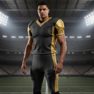 Uniforme profesional personalizado de fútbol americano con logotipo bordado en tackle twill, ropa de entrenamiento para equipos de fútbol americano - Product Image 6