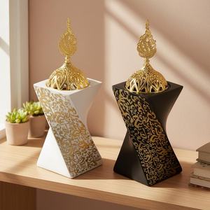 Quemador de Incienso de Madera Natural para Meditación con Bolsa de Almacenamiento, Porta Incienso Rústico de Madera Ecológico - Product Image 3