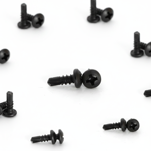 Tornillos para Concreto PDC Modelo 11 de Acero al Carbono Recubierto de Negro - Cabeza Plana Phillips de Alto Torque, Pernos de Anclaje para Mampostería (Grado 4.8 en Pulgadas) - Product Image 6