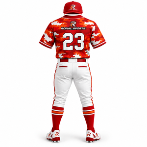 Uniforme de Béisbol de Alta Calidad con Logotipo Personalizado, Secado Rápido, Absorción de Humedad, Servicio OEM, Diseño de Uniforme de Béisbol al por Mayor - Product Image 2