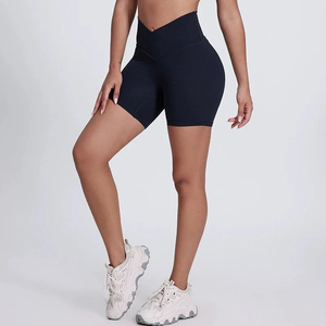 Nouvelle Arrivée 2025 Short de Yoga Taille Haute Tie-Dye pour Femme, Effet Push-Up, Sans Coutures, pour la Course et la Gym - Product Image 4