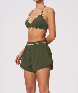 Vêtements de sport, vêtements de yoga, ensemble soutien-gorge et short, séchage rapide, respirant, ensembles de fitness pour femmes - Product Image 3
