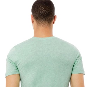 Fabricantes de Camisetas OEM, Camisetas Personalizadas de Manga Corta con Logotipo Frontal 100% Algodón para Hombre, Cuello Redondo, Casuales, Transpirables, de Secado Rápido, para Fitness - Product Image 2