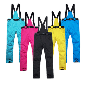Pantalones de Esquí Unisex Impermeables 100% Poliéster con Cierre de Cremallera Azules Talla Adulto - Product Image 6