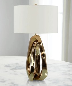 Modern Brass <b>Table</b> Lamp Eco-Friendly Durable Luxury <b>Bedside</b> Home Decor Removable Multi-Functional Diwali Living Room Indian - Product Image 1