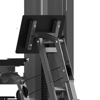 Machine professionnelle de presse à jambes et de soulevé de mollets avec sélecteur de poids, équipement d'entraînement complet du bas du corps PF-1009