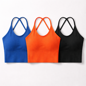 Tops Deportivos de Yoga con Tirantes Acanalados OEM para Mujer - Fabricante Personalizado al por Mayor - Product Image 5